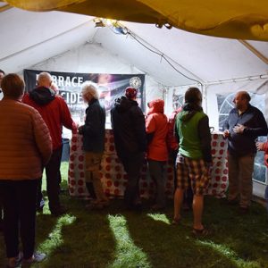 Which saw a lively trade.