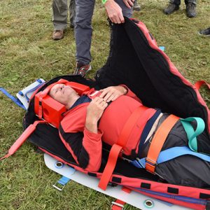 Packaging a stretcher casualty