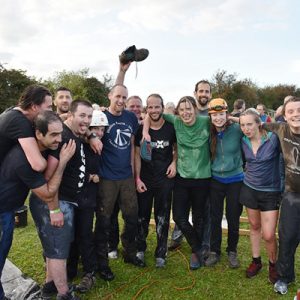 Wessex Challenge finalists - MCRO (left), BEC (the ultimate winners right)