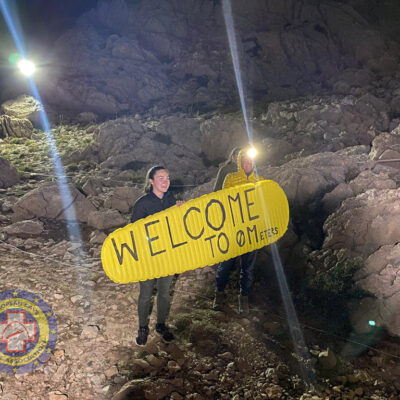 You're finally out - Welcome to 0 metres! 